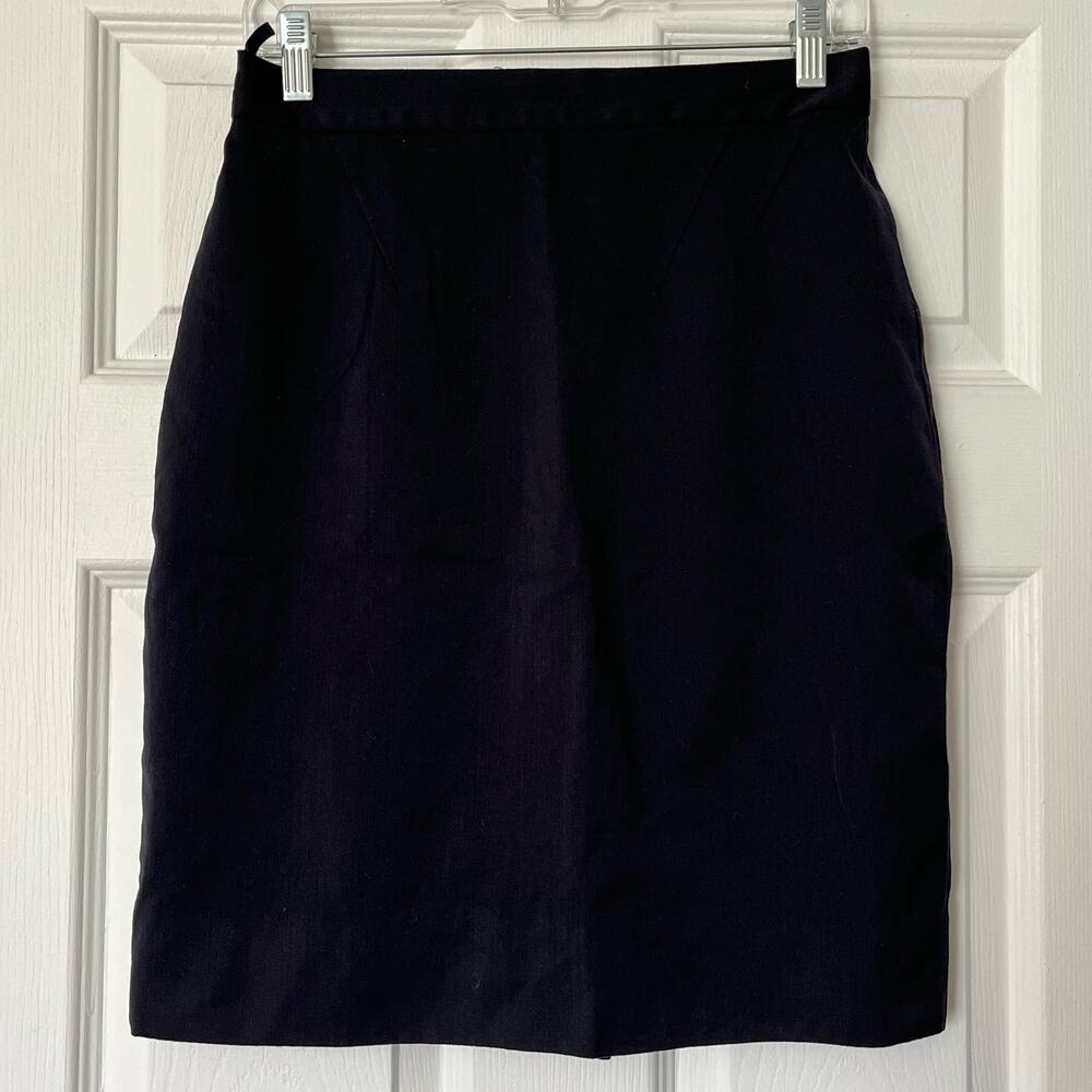 Escada Couture Wool Skirt - Size 40